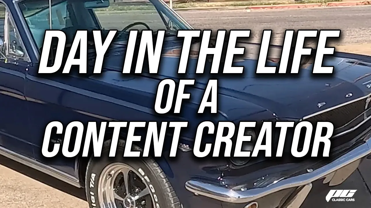 Classic Car Content Creator A Day in the Life!